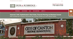 Desktop Screenshot of dyer-rusbridge.com